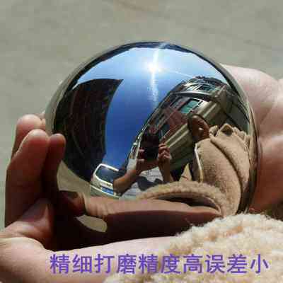 304实心不锈钢珠健身球手球老年手握球把玩手转玩球镜面不锈钢球