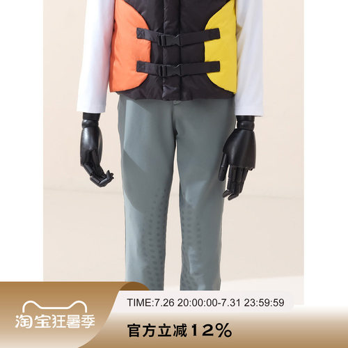 爱跃马儿童半胶马裤点阵式新胶印