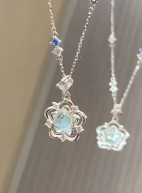 海洋之心项链女浪漫复古清新闺蜜