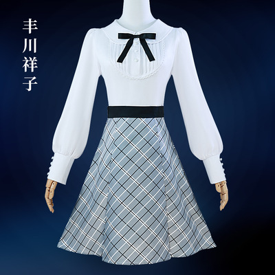 丰川祥子cos服 MyGo!!! BanG Dream 格子裙二次元动漫cosplay服装
