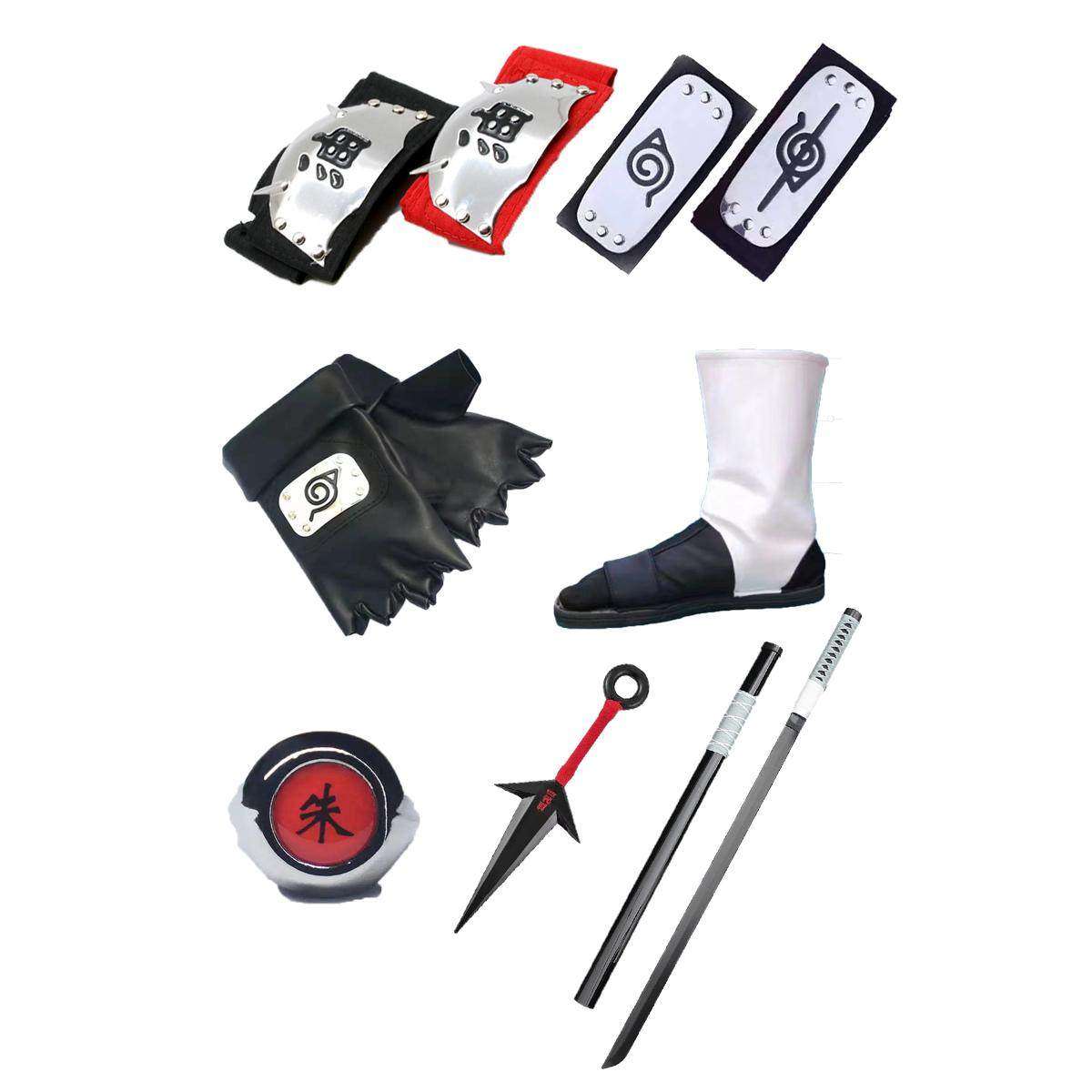 Cosplay火影cos配件道具叛忍护额晓戒指项炼忍者苦无面具鞋子手套,模玩/动漫/周边/娃圈三坑/桌游,COSPLAY配件/道具/人偶服,淘宝优惠券,粉丝福利购,淘宝优惠卷