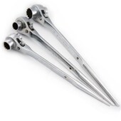 钢丝绕紧 快速套筒扳手 拆除器 精抛电镀尖尾棘轮扳手 胜达工具