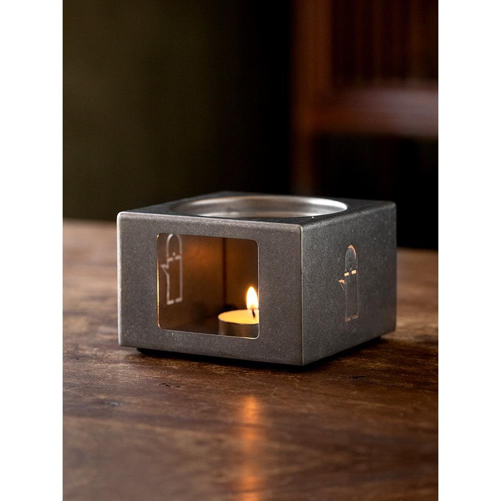 帝国小D 可爱小火炉蜡烛温茶壶蜡烛台灯氛围感底座办公室户外通用