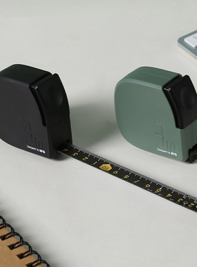 晨光AHT99148/49卷尺 3M/5M 磨砂质感办公便携高档自停顿五金工具