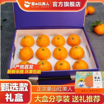 象山红美人象山爱媛特色水果桔子