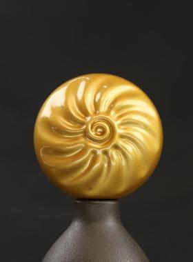 2026包子镇纸蒸蒸日上小福包办公室桌面招财装饰新中式工艺品黄铜