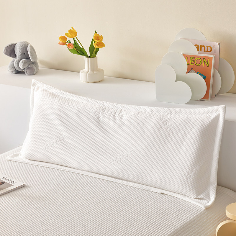 双人长枕头套情侣长款一体长条枕夫妻枕乳胶1.2米1.5m1.8儿童枕u.