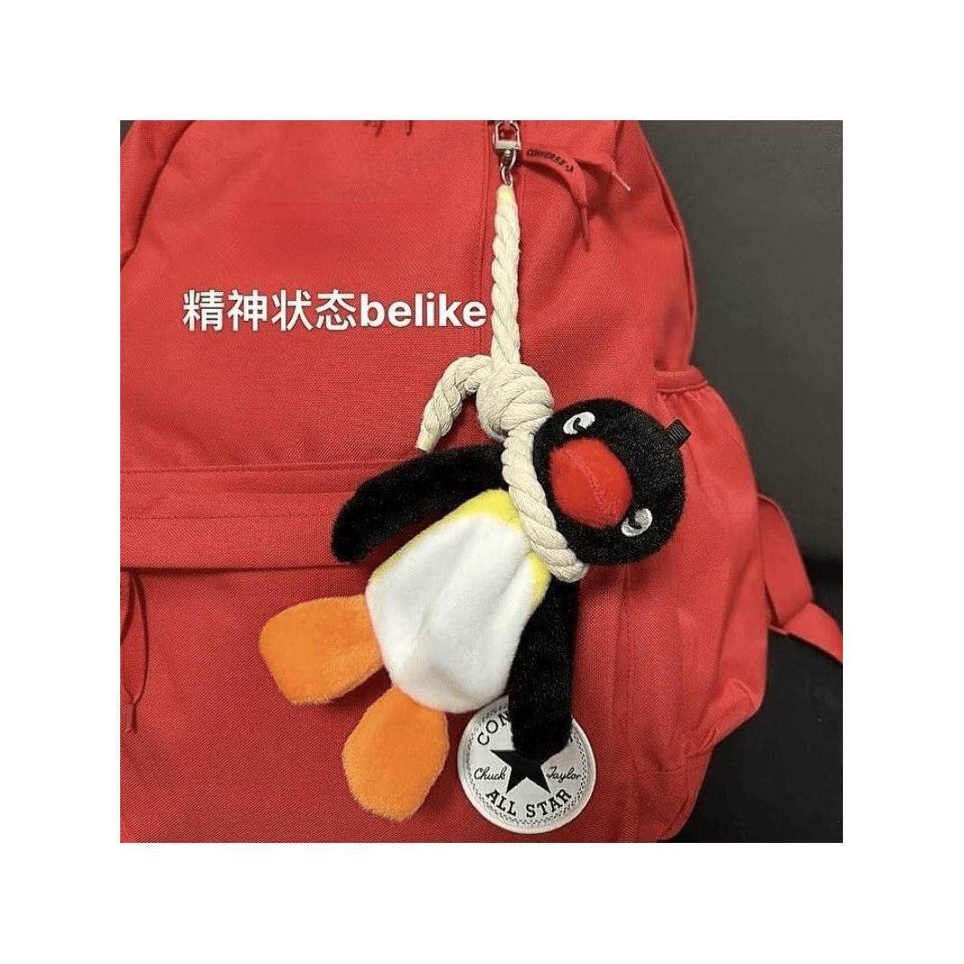 企鹅玩具挂件毛绒玩具玩偶搞怪公仔背包书包钥匙扣包包挂饰品