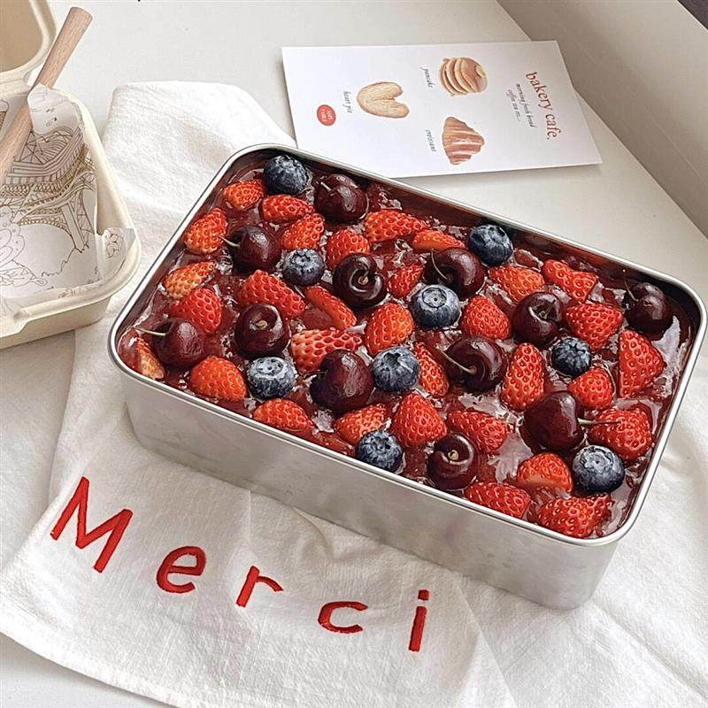 提拉米苏模具盒子方形专用制作容器皿不锈钢蛋糕包装盒铁盒托盘,餐饮具,盘,淘宝优惠券,粉丝福利购,淘宝优惠卷