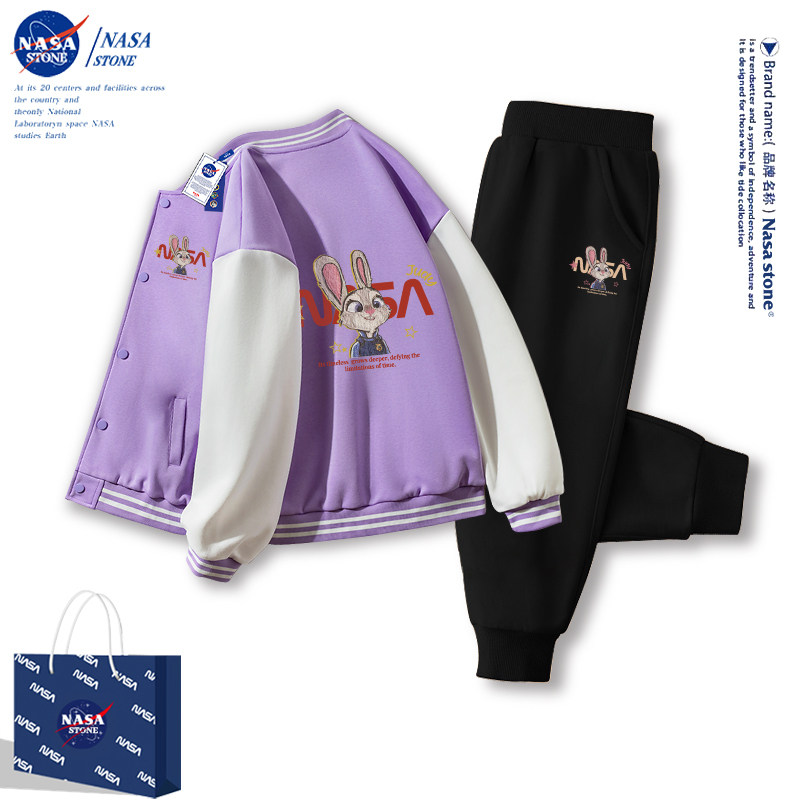 Одежда для девочек, одежда для девочек, куртки, модные костюмы, детская спортивная одежда 2024 года, бейсбол, новая осенняя одежда, весна, осень и осенне-зимнее время Изображение 1