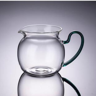 带把小号匀杯功夫茶具茶海家用匀杯 高档公道杯耐热玻璃分茶器多款