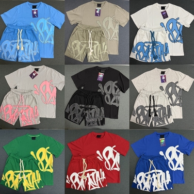 SynaWorld街头嘻哈男女短袖短裤