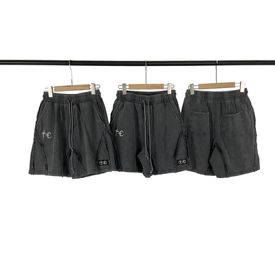 ThugClub水洗做旧短裤男女夏季潮