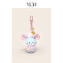 YUYI原创可爱厨师小老鼠玩偶丑萌公仔钥匙扣U盘挂饰情侣书包挂件