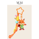 YUYI正版 联名疯狂动物城尼克狐朱迪兔情侣书包挂件钥匙扣挂饰礼物