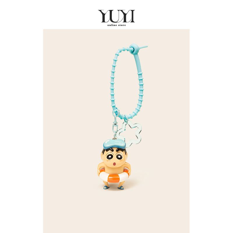 YUYI正版泳圈蜡笔小新冲浪包挂件