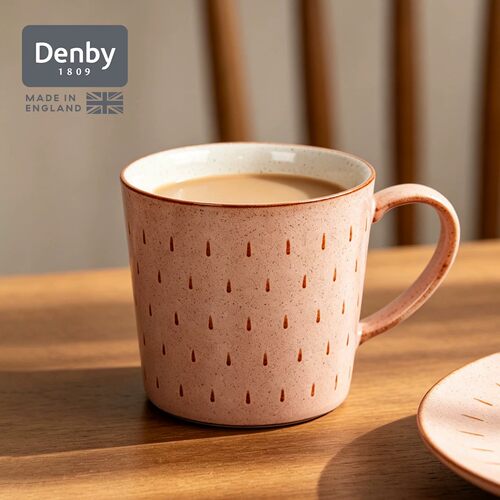 Denby陶瓷高颜值女士专用马克杯