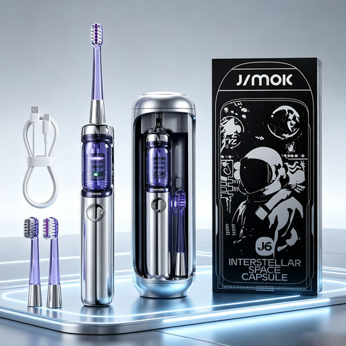 德国JIMOK锦美客电动牙刷成人男女软毛灭菌太空舱美版出口520礼物