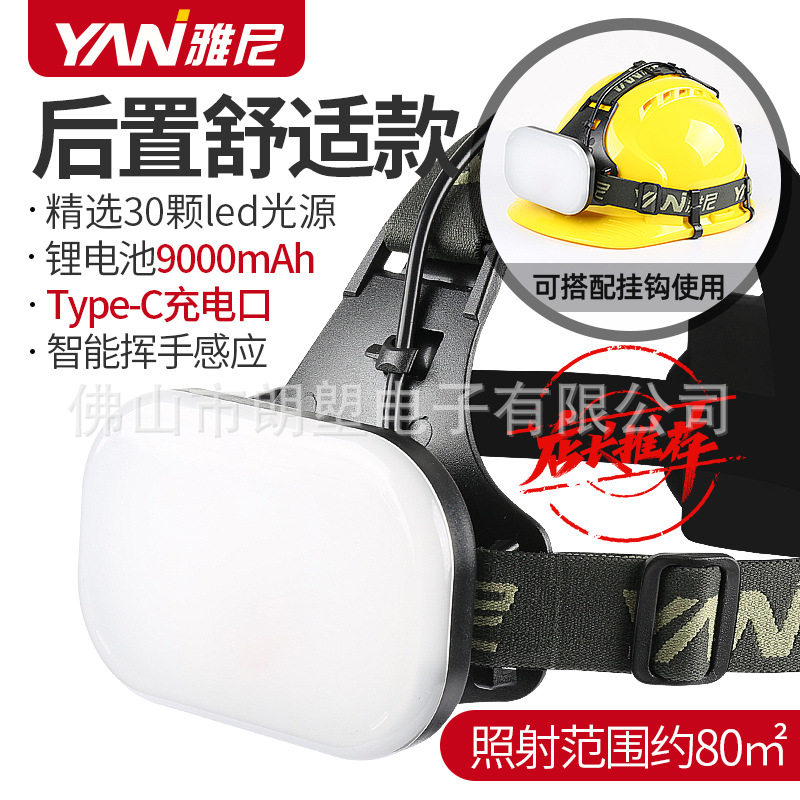 雅尼B52泛光头灯散户外工