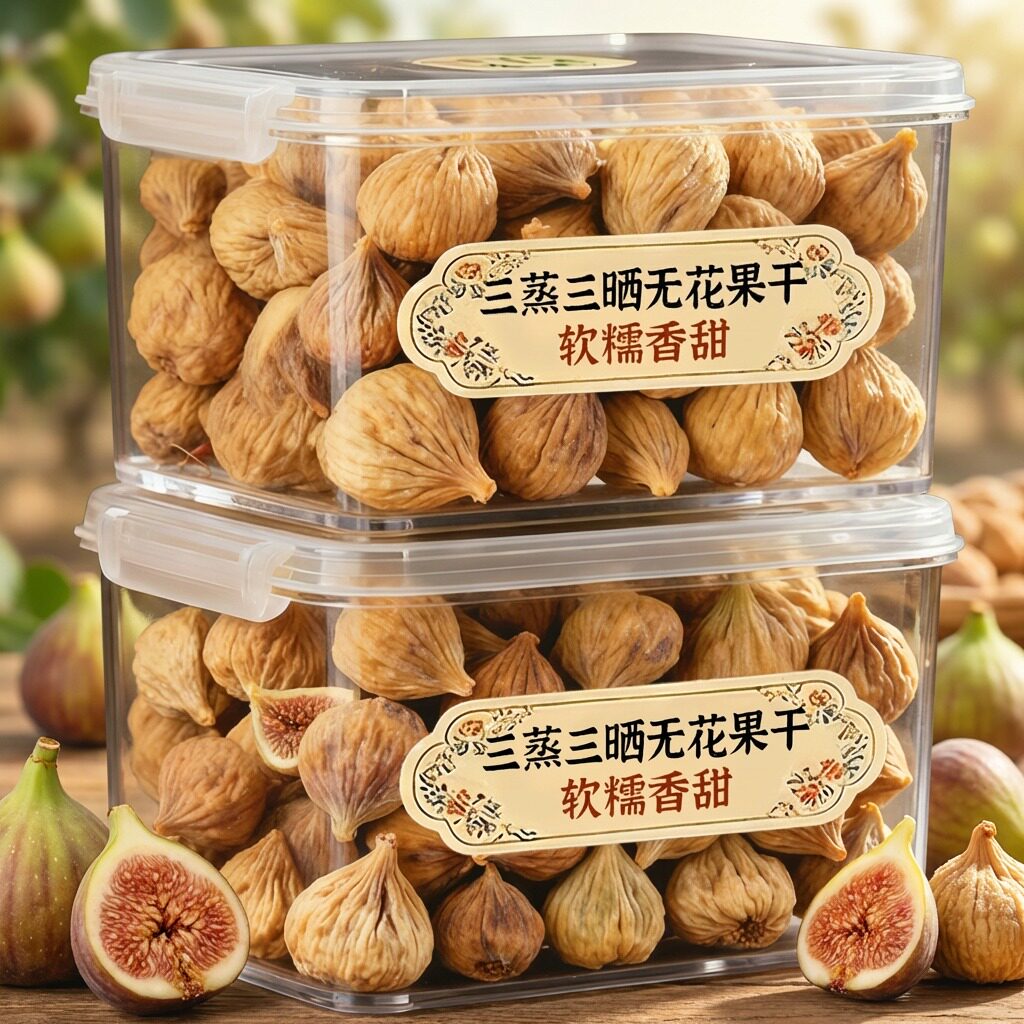 央妈推荐无花果干特级大果新疆三蒸三晒无添加2026新货官方旗舰店