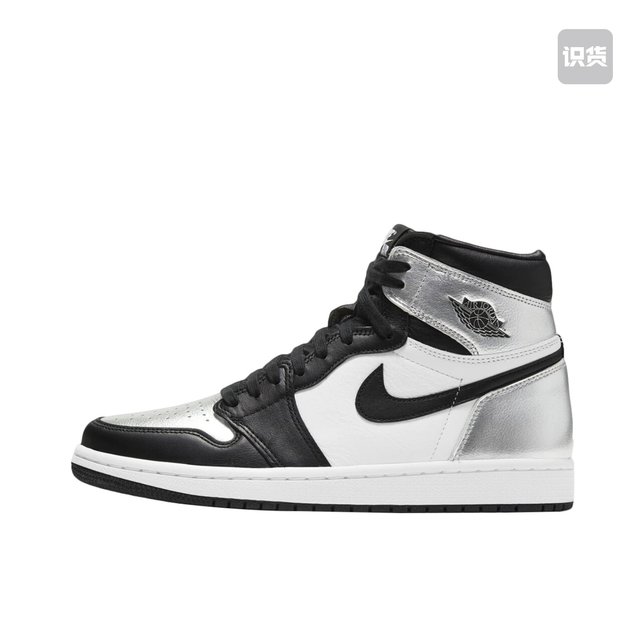Air Jordan 1 High OG AJ1乔1黑银脚趾液态银CD0461-001kl仓