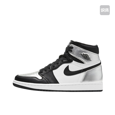 Air Jordan 1 High OG AJ1乔1黑银脚趾液态银CD0461-001kl仓