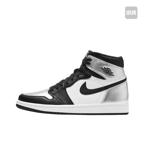 Air Jordan 1 High OG AJ1乔1黑银脚趾液态银CD0461-001kl仓