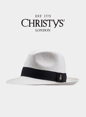 【2025夏季新品】CHRISTYS英国皇室品牌 纯手工巴拿马草帽 trilby