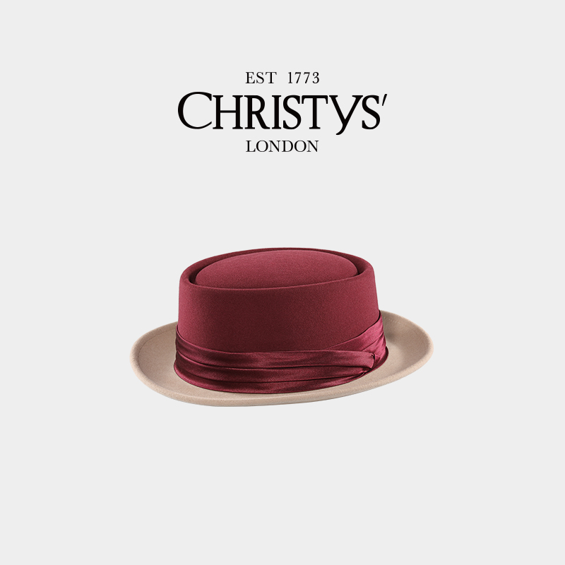 Christys百年皇室品牌Porkpie帽