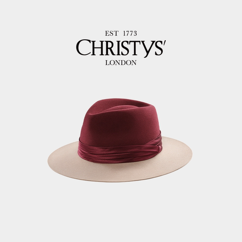 Christys百年皇室品牌Fedora帽