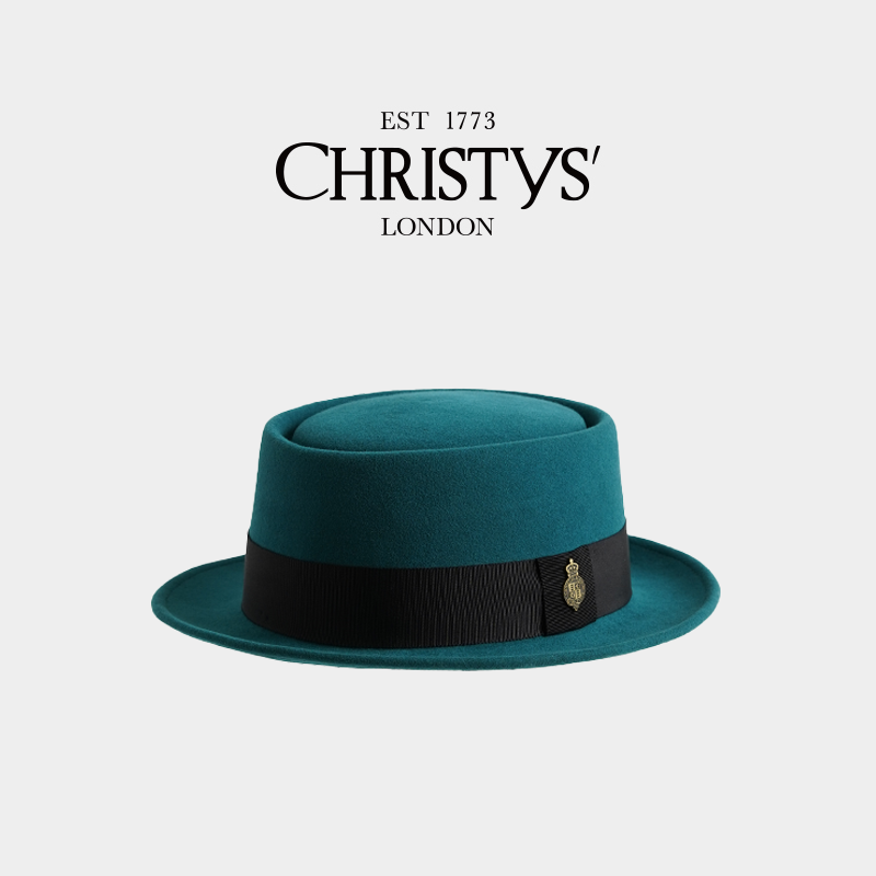 Christys百年皇室品牌Porkpie帽