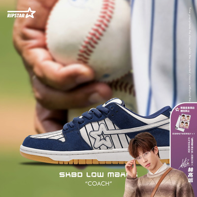 RIPSTAR休闲板鞋男春秋季新款