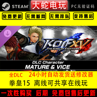 拳皇15全dlc STEAM离线游戏全球区 支持家庭分享 可多人在线联机