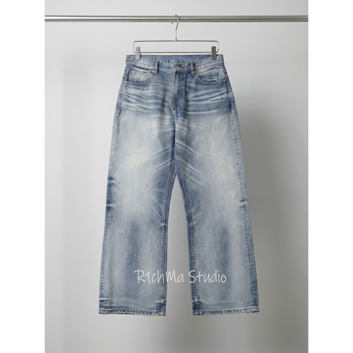 R1cmma重磅康龙cone洗水牛仔裤