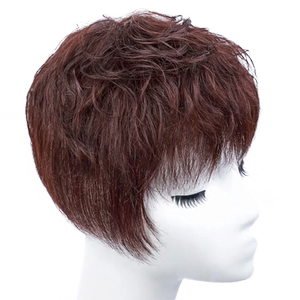 舒优美卷发头顶补发片遮秃遮白发