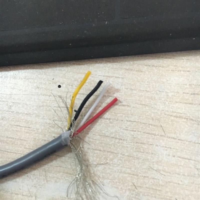 UL2547AWM 26AWG 4C 4芯屏蔽线 4芯1地信号线 电源线 300米/卷