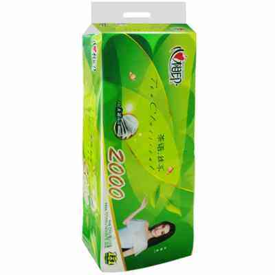 心相印茶语2000克无芯卷纸实心卫生纸大卷柔厚纸家用厕纸4层20卷