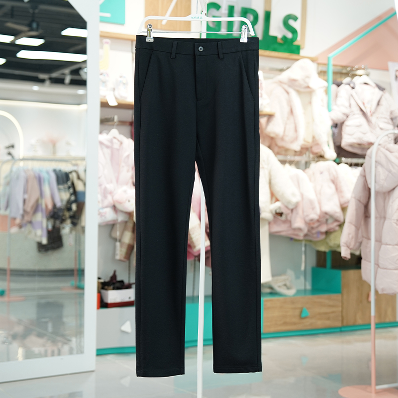 加绒西装裤男式高端休闲商务长裤