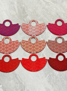 NH35自动陀红色贴片加UP改装组合适合NH35 NH36机芯自动摆陀配件