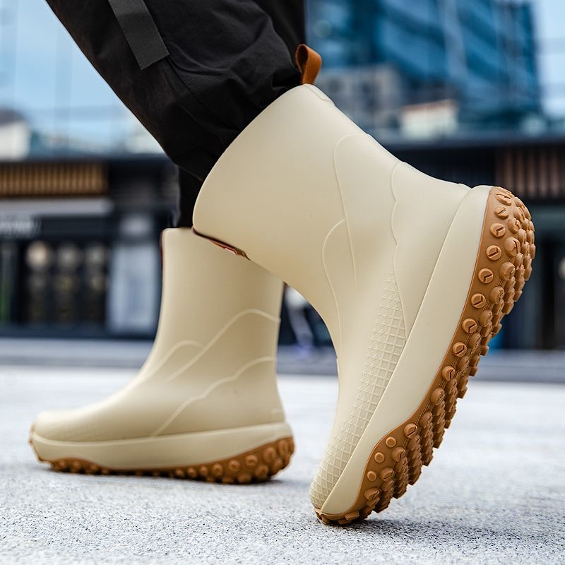 德系进口雨鞋防滑耐磨胶鞋