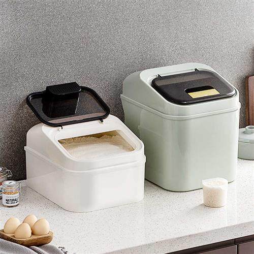 帅仕装米桶家用防虫防潮密封米缸大米面粉储存罐杂粮收纳盒储米箱