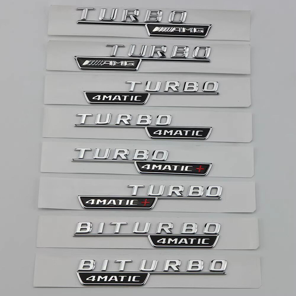 奔驰AMGTURBO4MATIC侧标车标