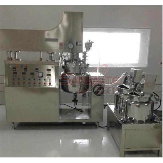 精华液加工真空乳化机洗面奶乳制品均质乳化机奶油加工乳化机