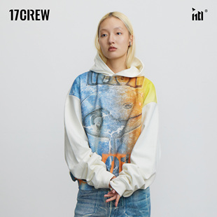 限定合作系列 联名款 污渍透明果冻感卫衣 2023AW CONP&1701