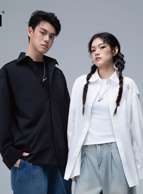 1701碎边索罗娜抗皱易打理吸汗速干衬衫男女同款轻量化休闲显瘦