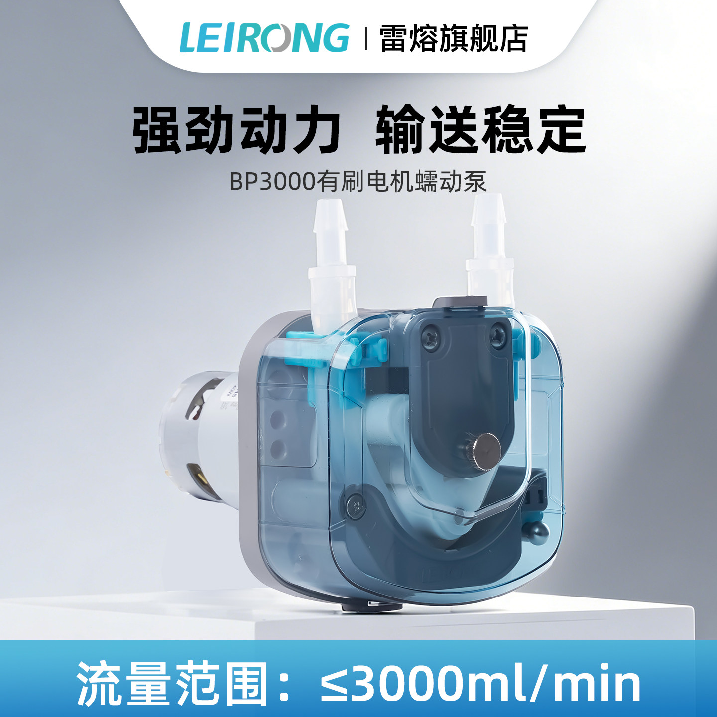 雷熔大流量BP3000有刷电机蠕动泵