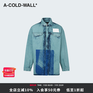 ACOLDWALL春夏男女復古牛仔丹寧外套夾克ACWMSH136 明星同款