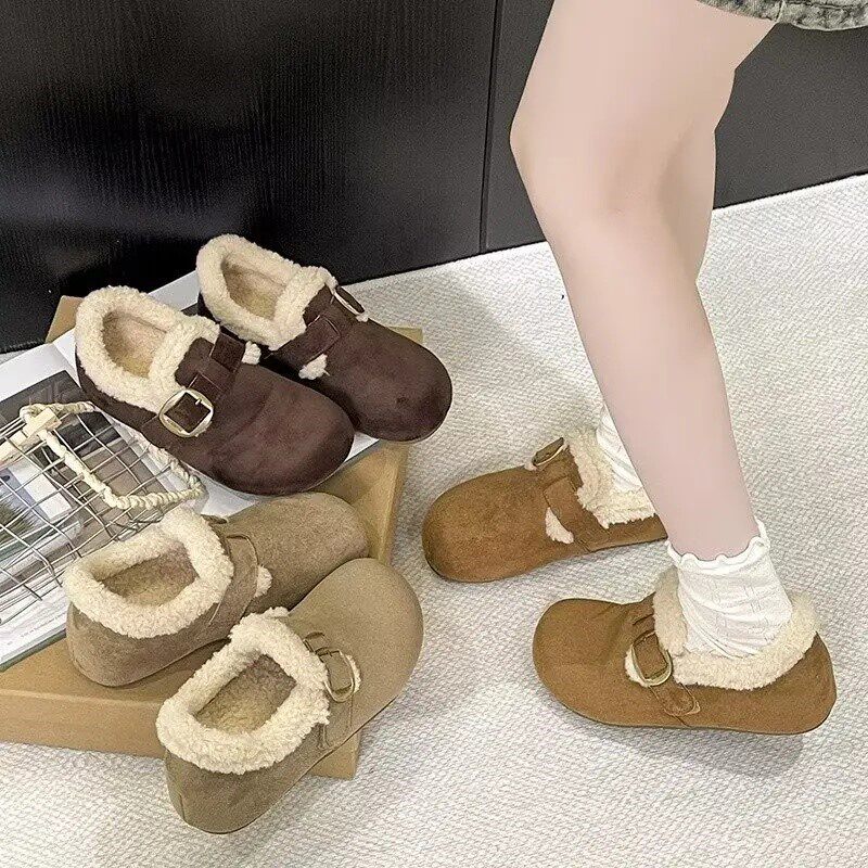 【5厘米羊羔绒】全包加绒魔术贴