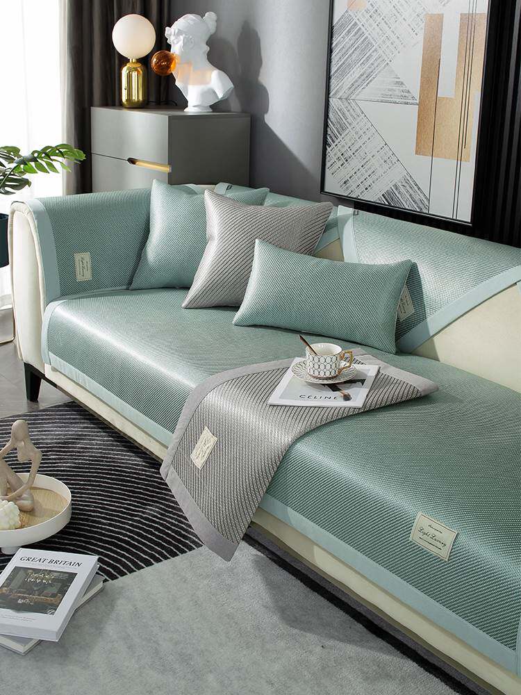 沙发上的凉席沙发垫2023年新款夏季冰丝凉垫沙发席垫套罩夏天用的