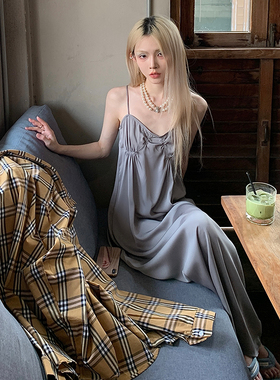 Common in 0120 黄色格子衬衫女夏款防晒薄款外套 慵懒度假风